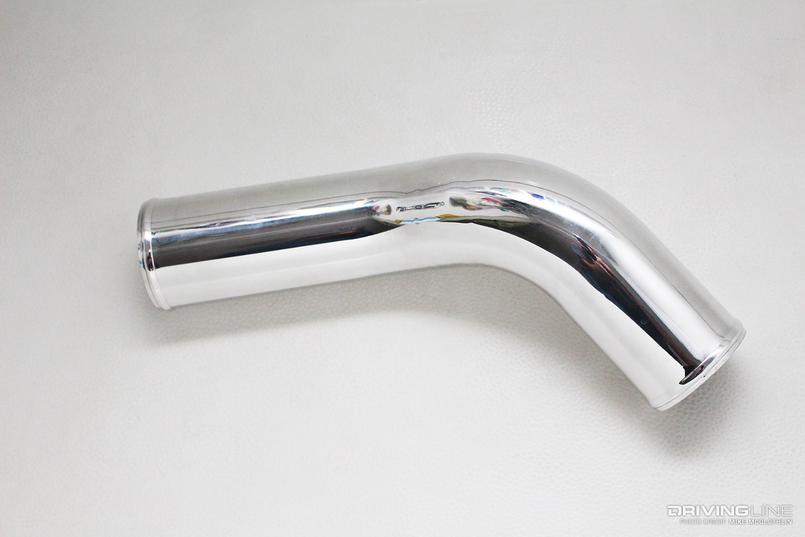Hot Side Polished Intercooler Pipe