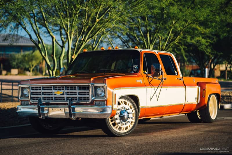 Front of 1977 Chevy C30