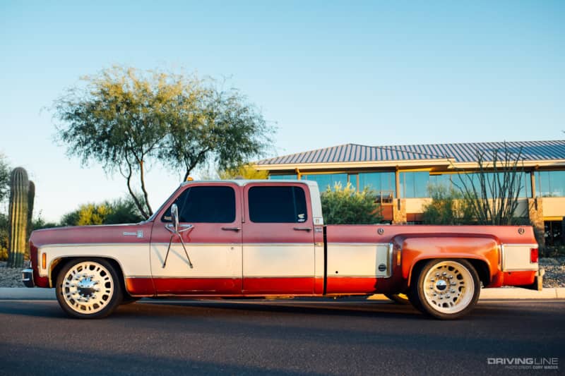 1977 Chevrolet C30 Dually on Nitto NT420V tires