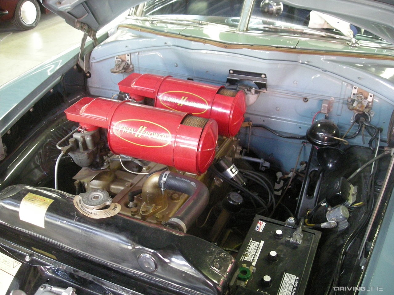 Hudson Hornet Twin H-Power engine