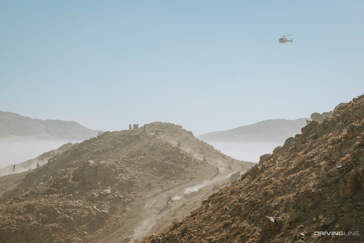 Broad view of 2020 Progressive King of the Motos race