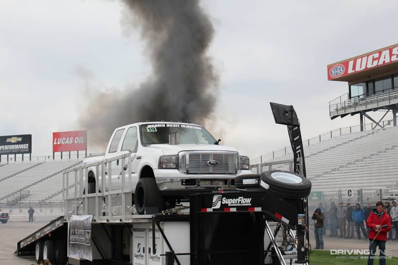 Jesse Warren Power Stroke Dyno Record