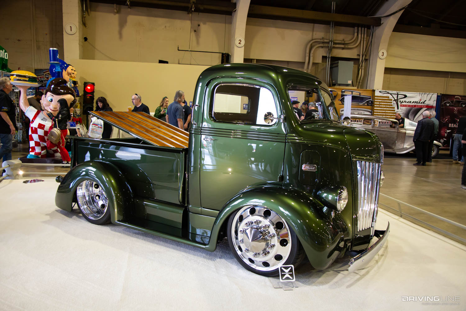 Jeff Chamber 1947 COE Ford truck