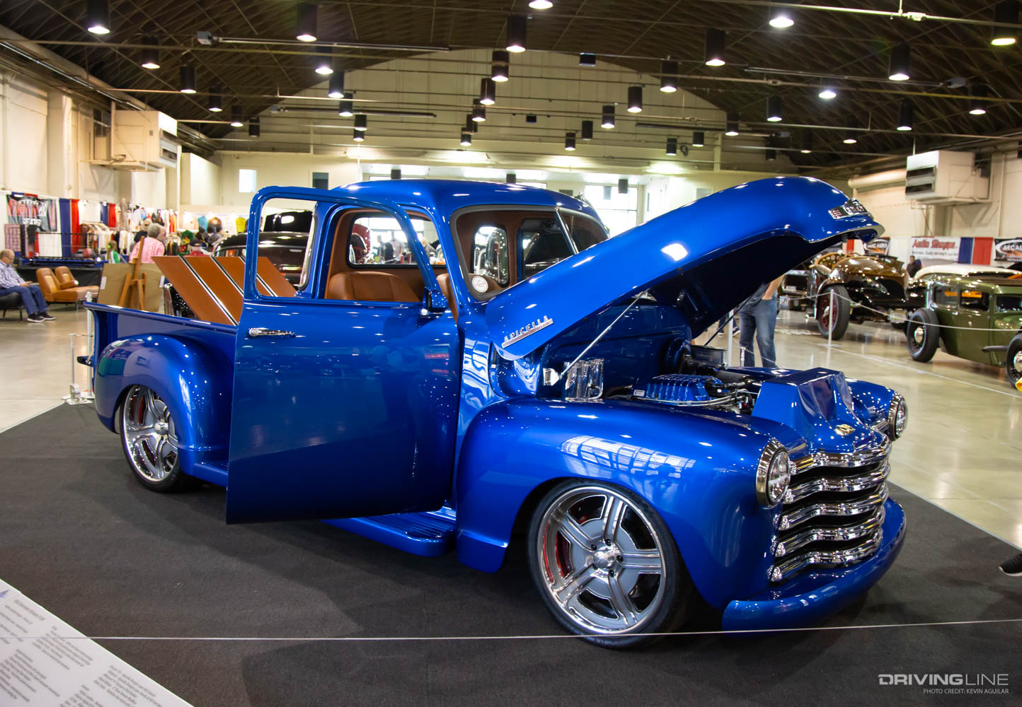 Custom 1952 Chevy pickup truck