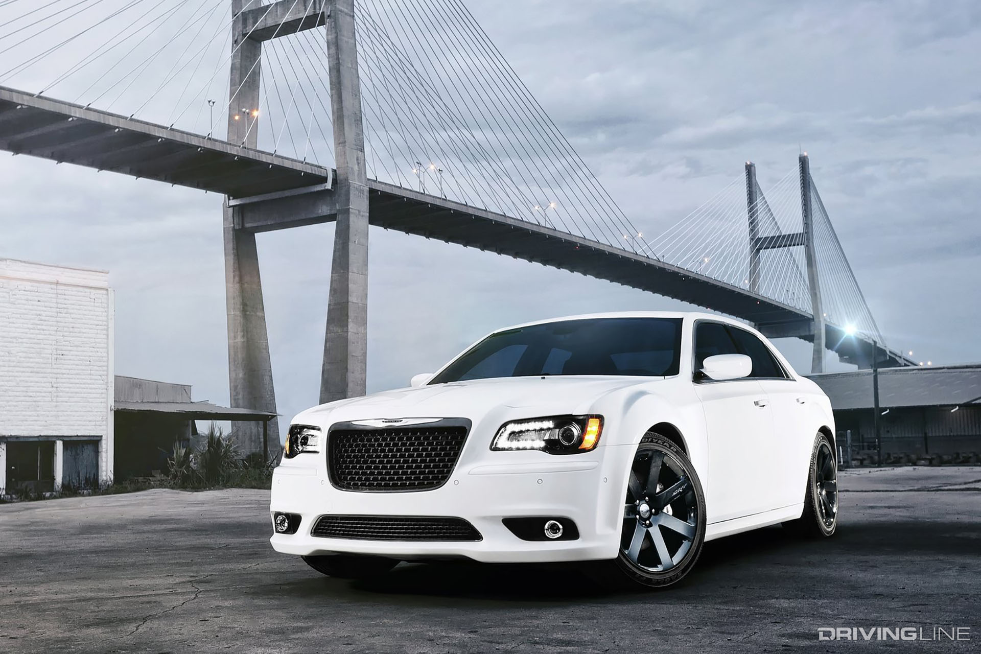 2012 Chrysler 300C SRT8 White Front