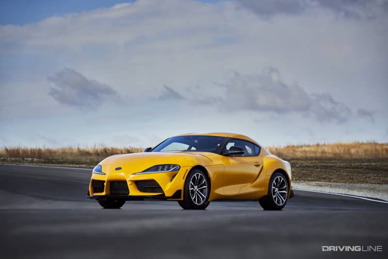 2021 Toyota Supra 2.0 Yellow