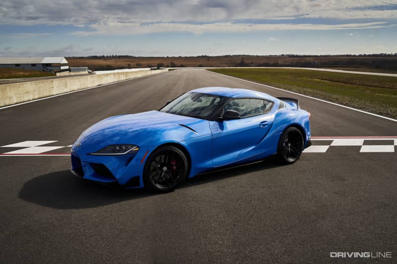 2021 Toyota Supra A91 Blue