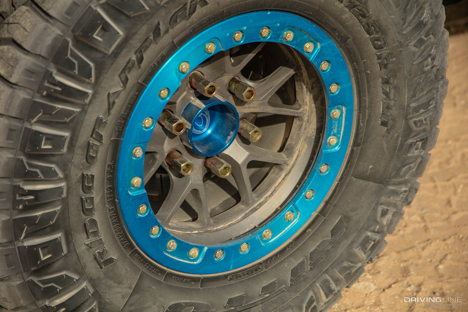 Ridge Grappler Tire on RTR 2020 Ford Ranger