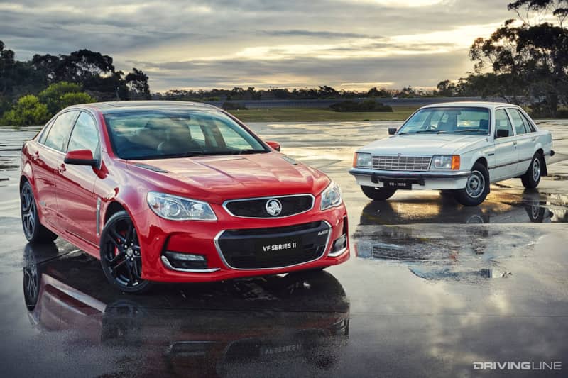 Holden Commodore Red