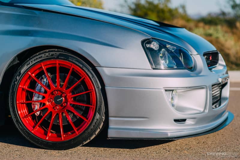 Subaru Impreza STI Cosworth on Nitto NT05 - Front Clip