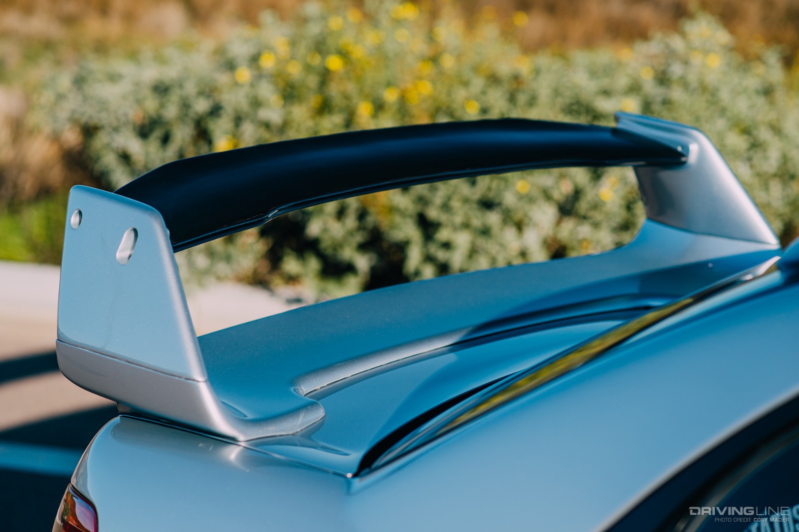 Subaru Impreza STI Cosworth on Nitto NT05 - Rear Spoiler