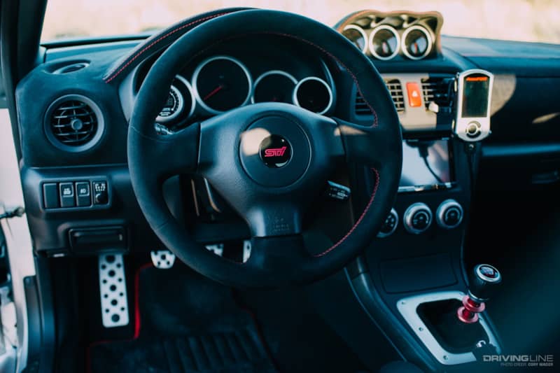 Subaru Impreza STI Cosworth on Nitto NT05 - Cockpit