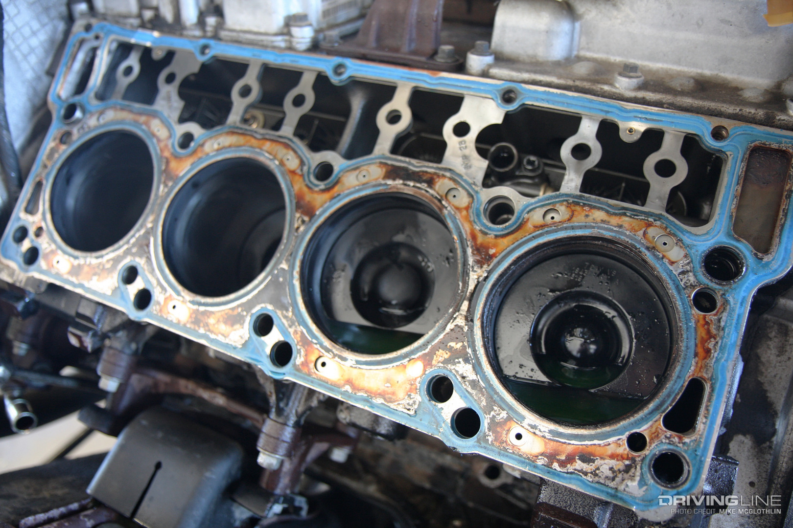 6.0L Power Stroke Blown Head Gasket