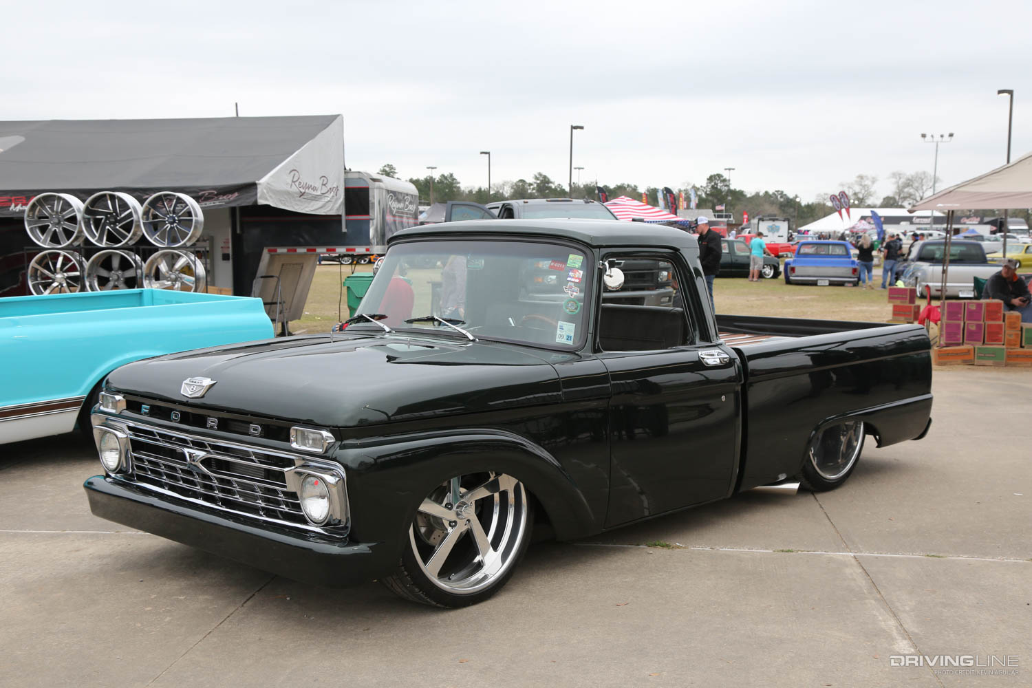 Lowered 1966 Ford F100