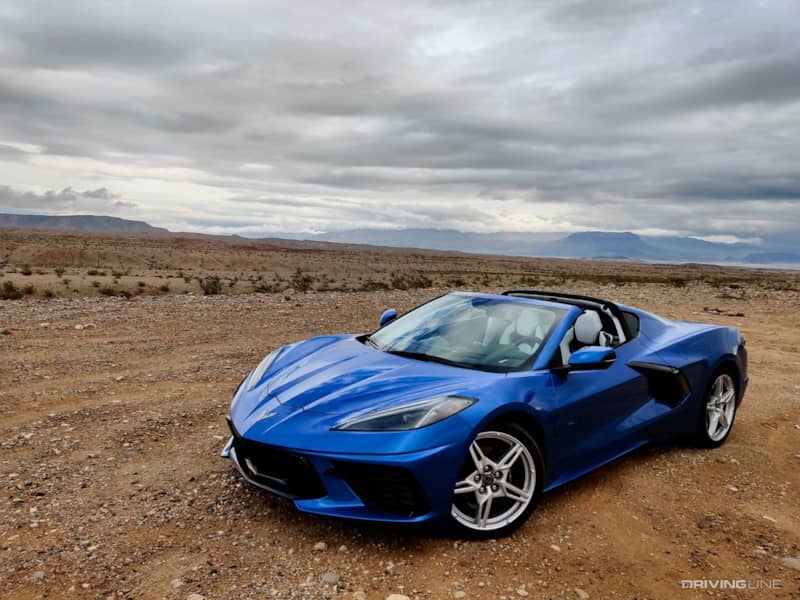 2020 Chevrolet C8 Corvette Stingray front 3/4