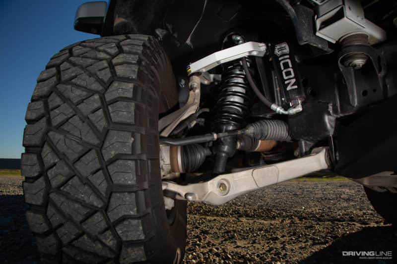Icon suspension on Ford F150 Raptor