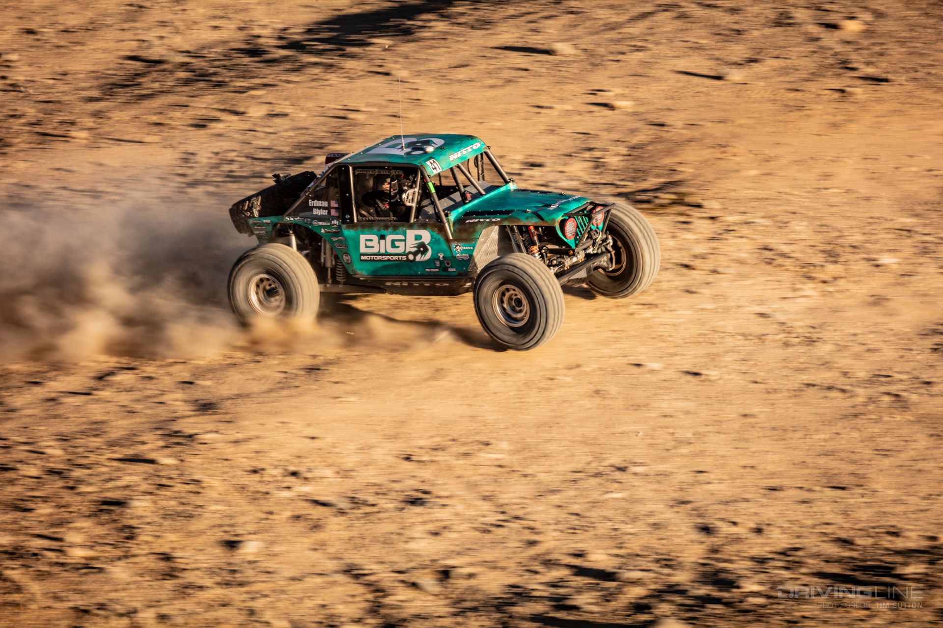 Josh Blyler koh winning car desert racing