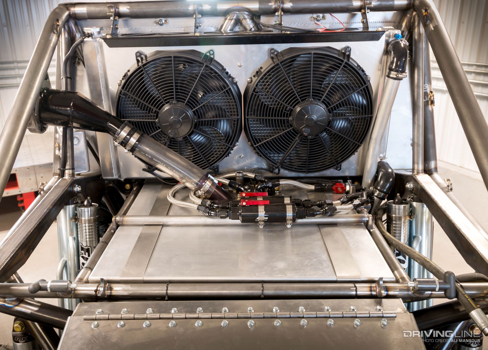 4400 fuel cell rear radiator big b motorsports