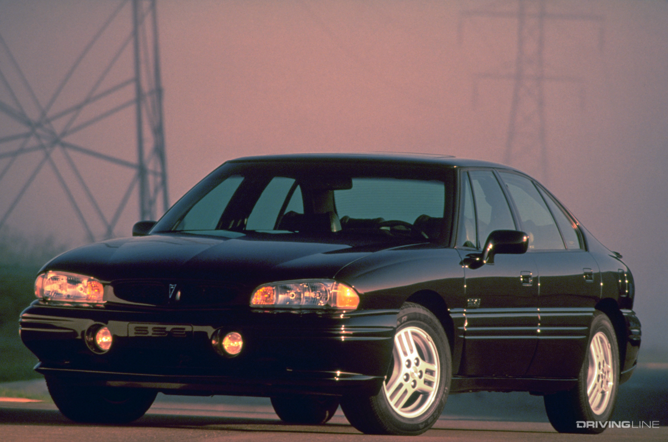 1992 Pontiac Bonneville SSEi black sedan