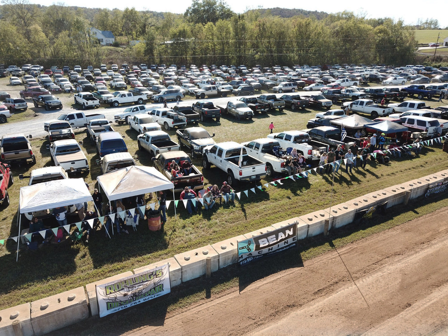 Spectator Diesel Dirt Drags