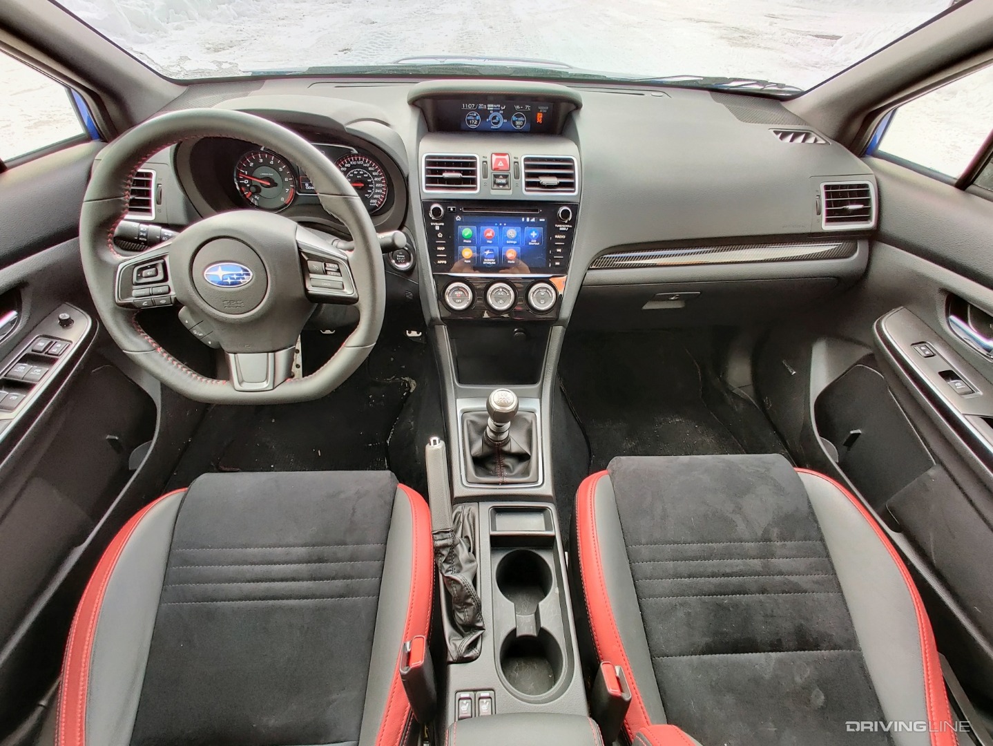 2020 Subaru WRX interior.