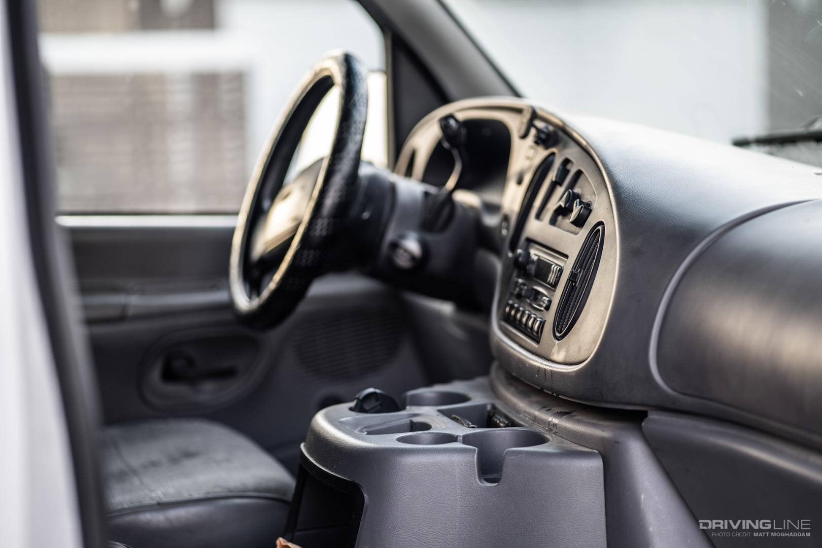 E350 van interior
