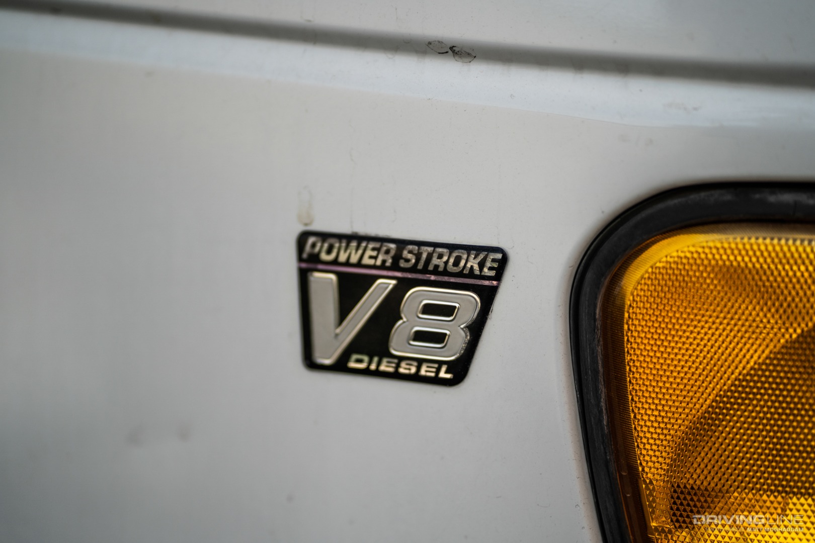 V8 Power Stroke Diesel badge