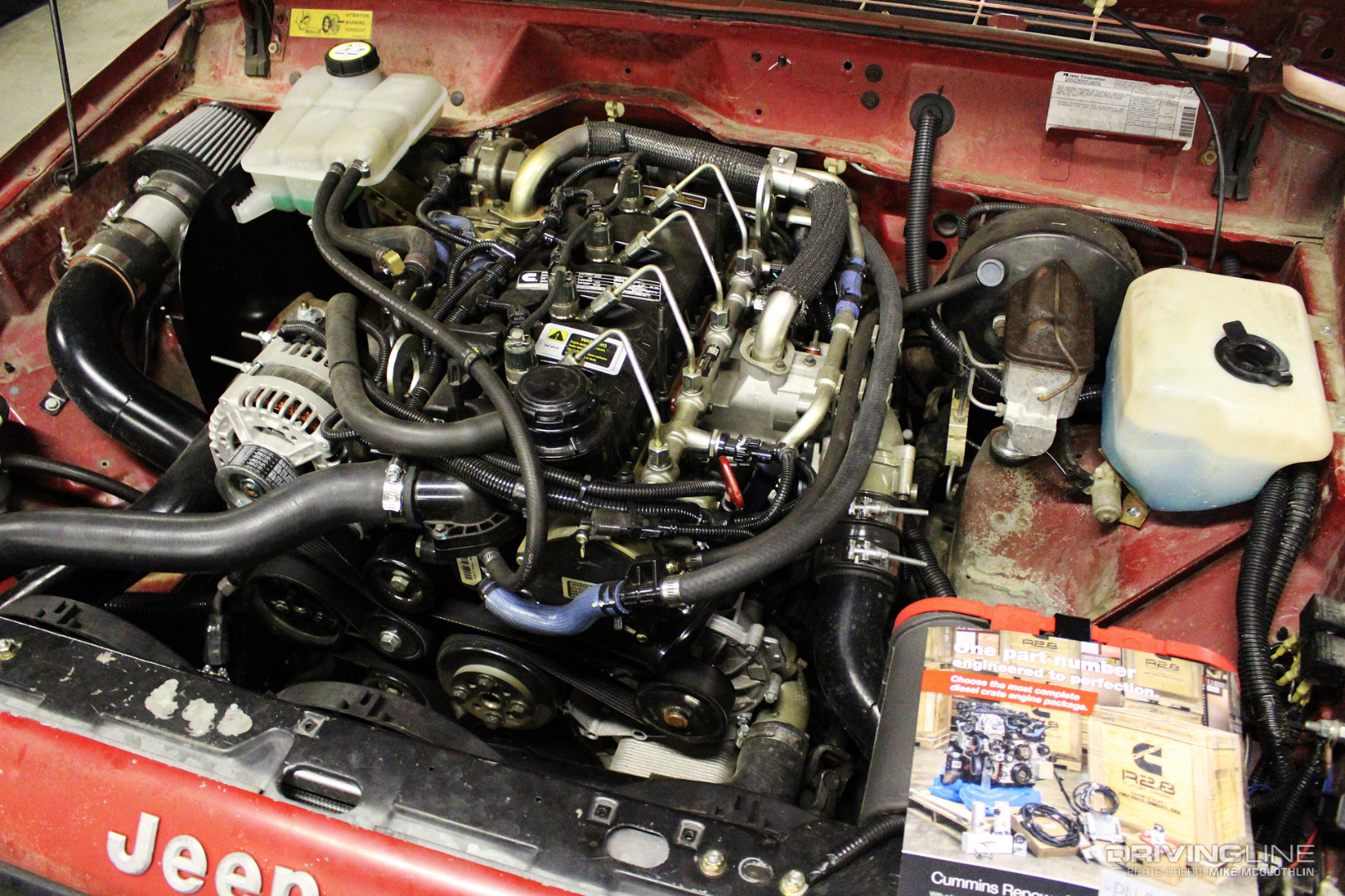 Jeep Comanche Cummins Swap