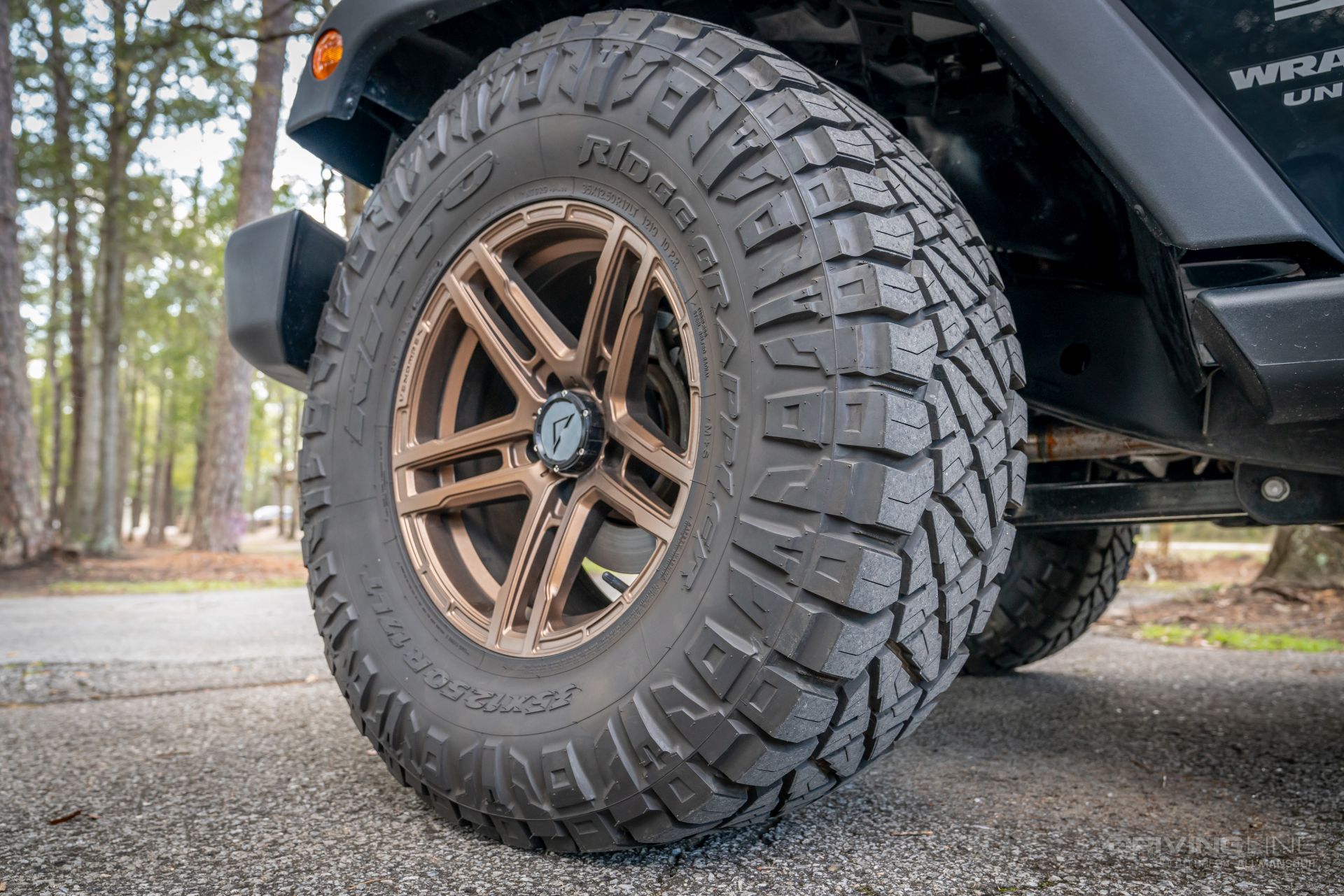 35 nitto ridge grappler venom rex bronze wheels
