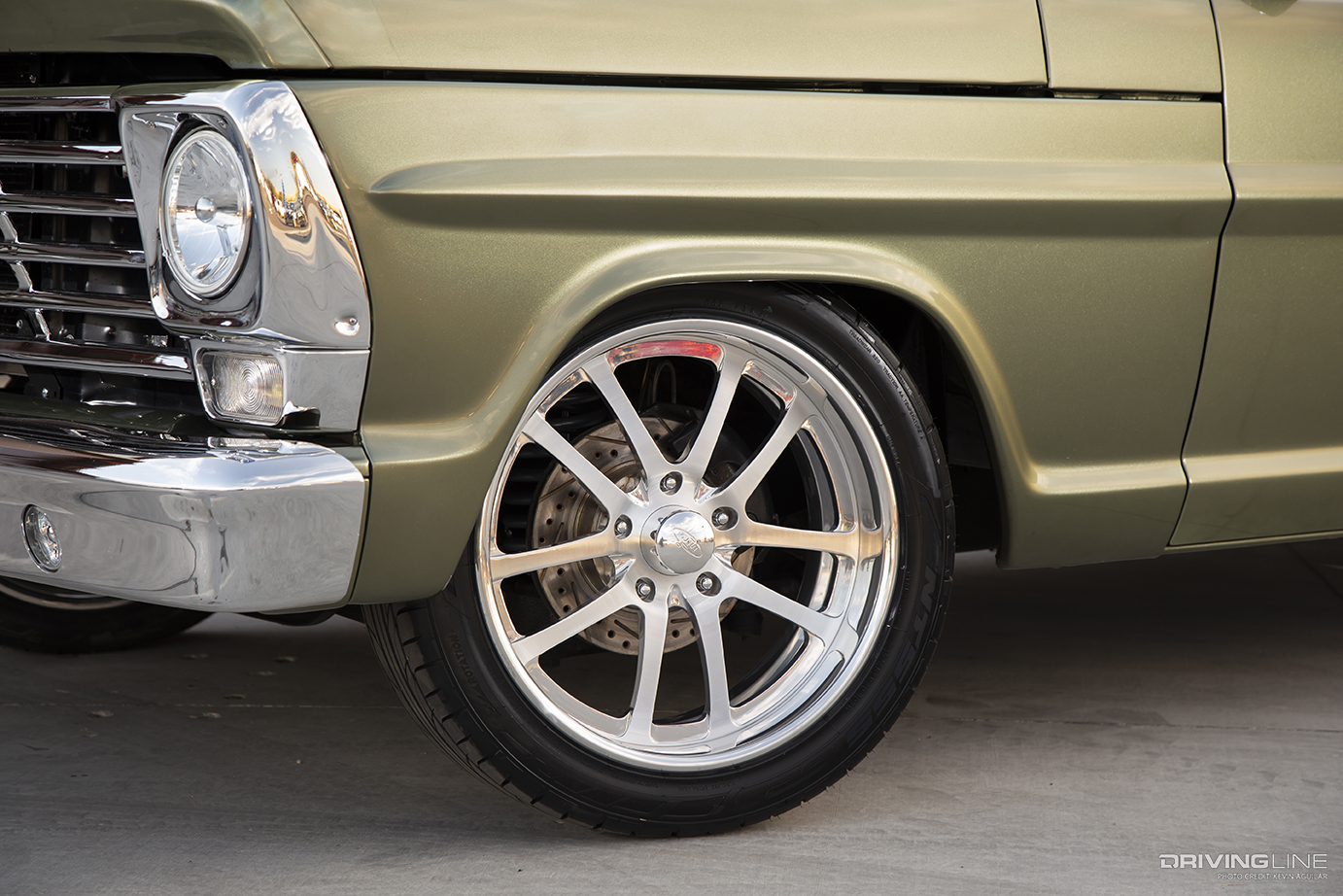 Nitto NT555 G2 and Intro Wheels on Matt Girard's '72 Ford F100