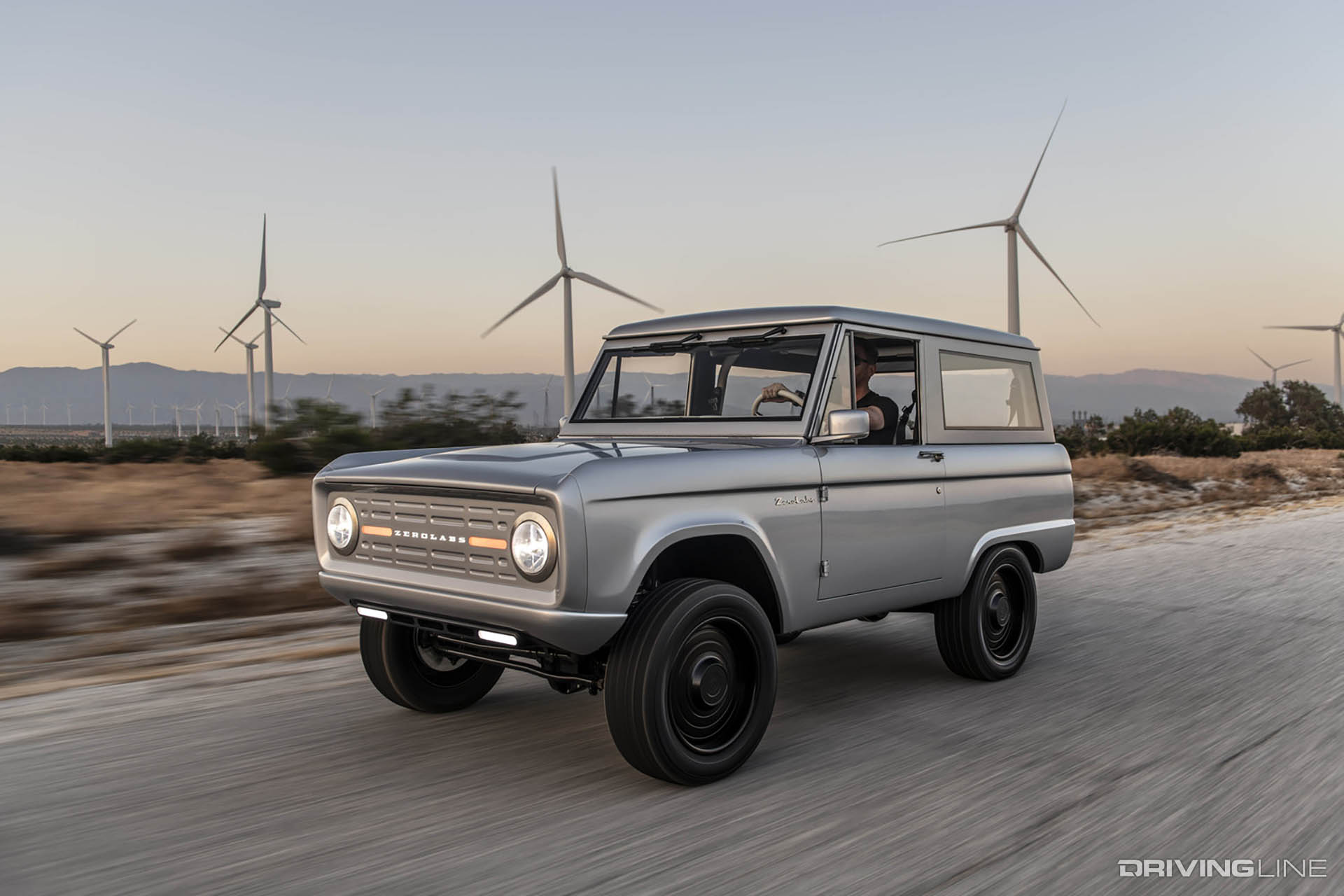Zero Labs Electric Ford Bronco Dirt Road