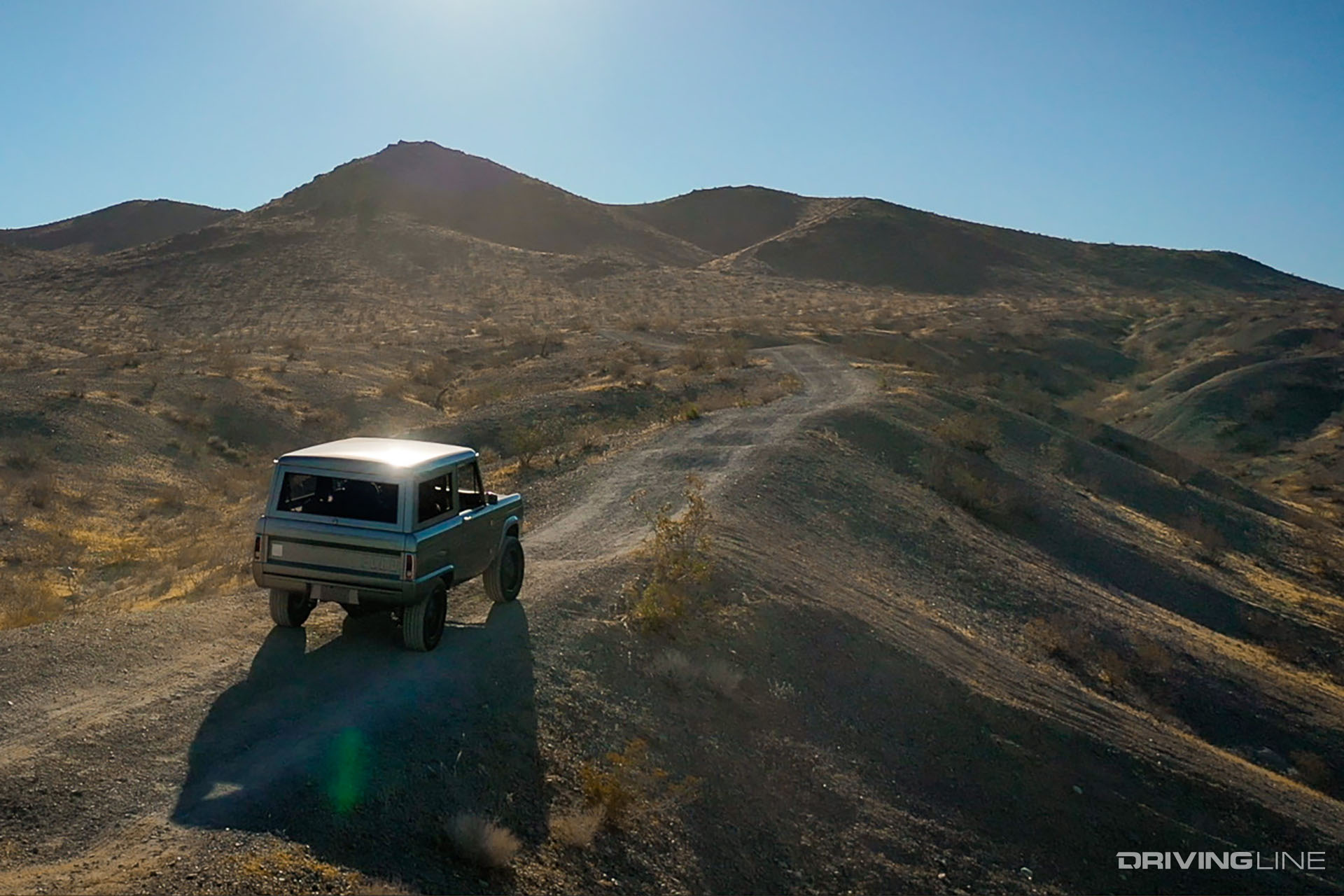 Zero Labs Electric Bronco on Trail