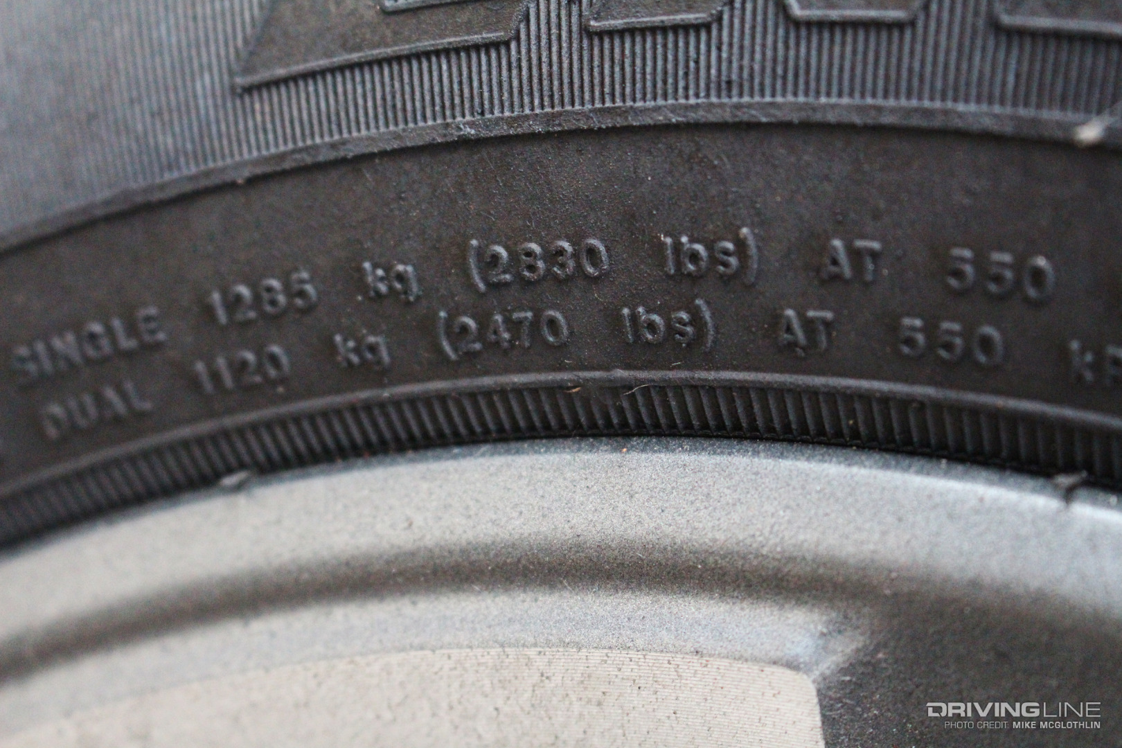 Load Carrying Capacity Trailer Tire