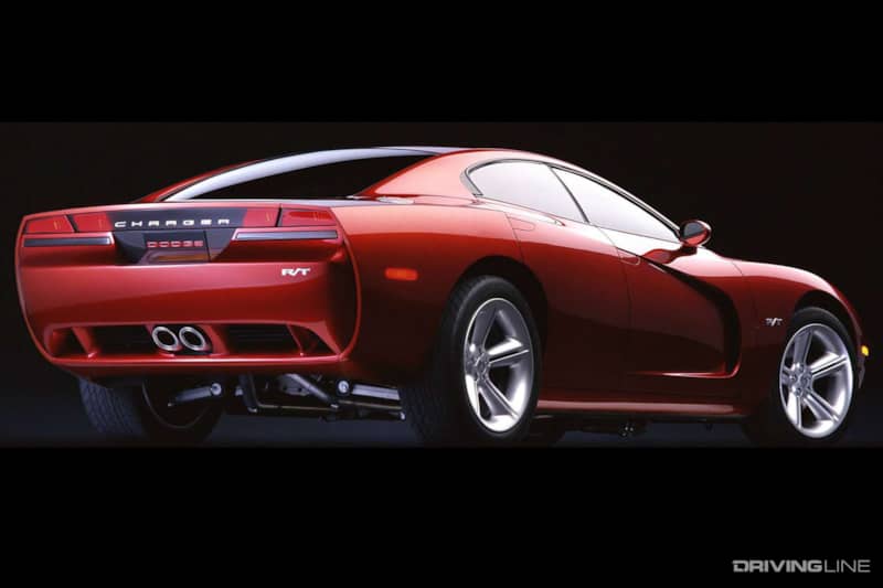 1999 Dodge Charger R/T Concept Rear View