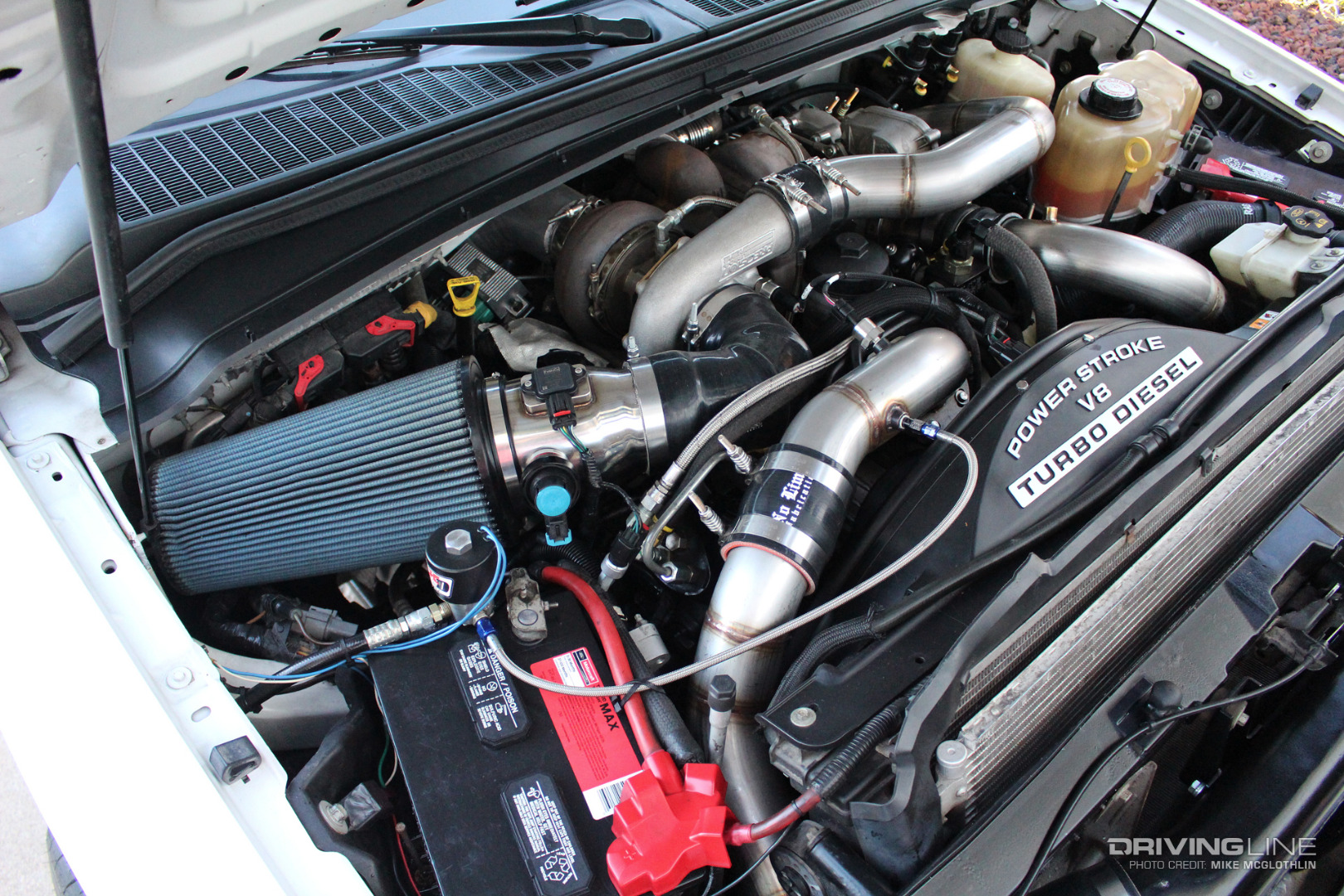 High Horsepower 6.4L Power Stroke Diesel V8