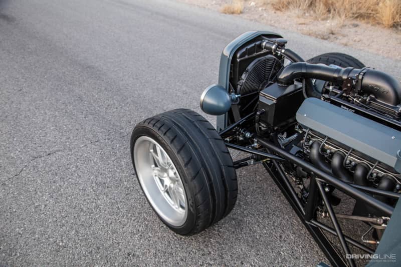 Nitto NT05 Tires on SMG Motoring x Factory Five Racing pickup truck