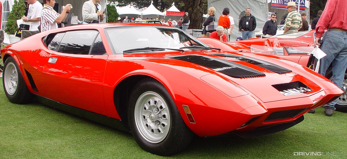 AMC AMX/3 front view in red