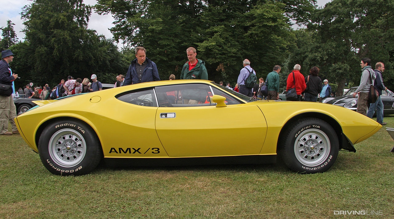 AMC AMX/3 side profile