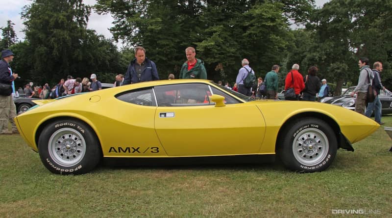 AMC AMX/3 side profile
