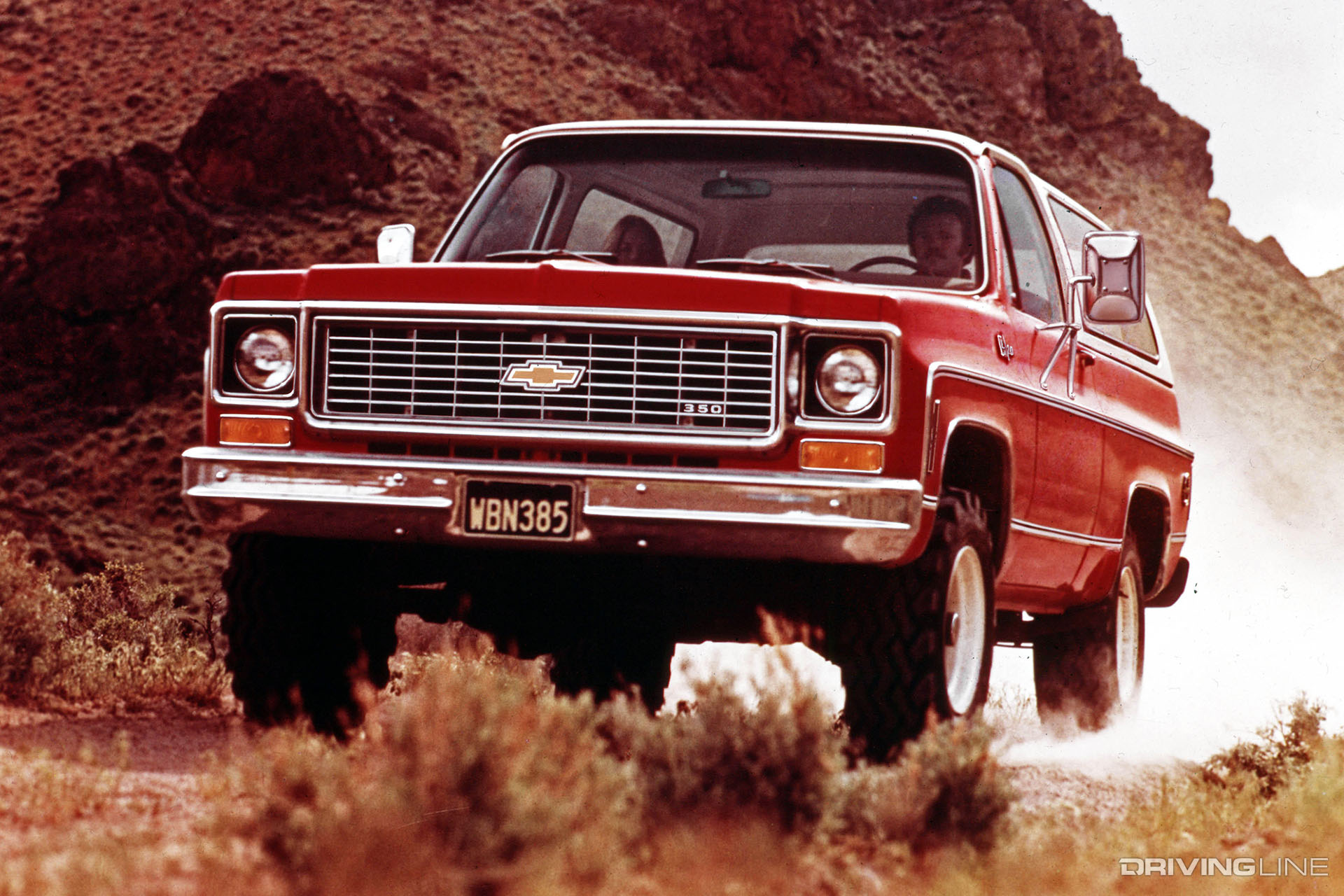 Chevy K5 Blazer Red
