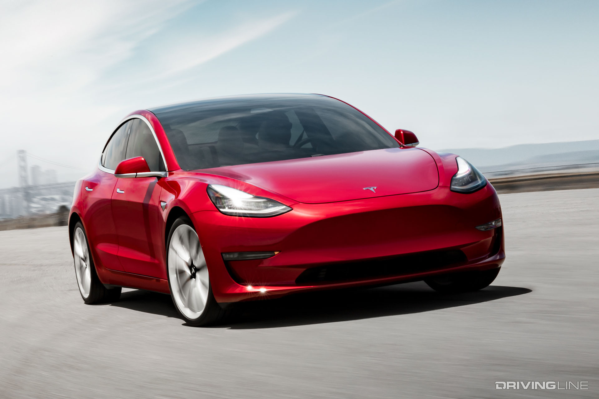 Tesla Model 3 Red