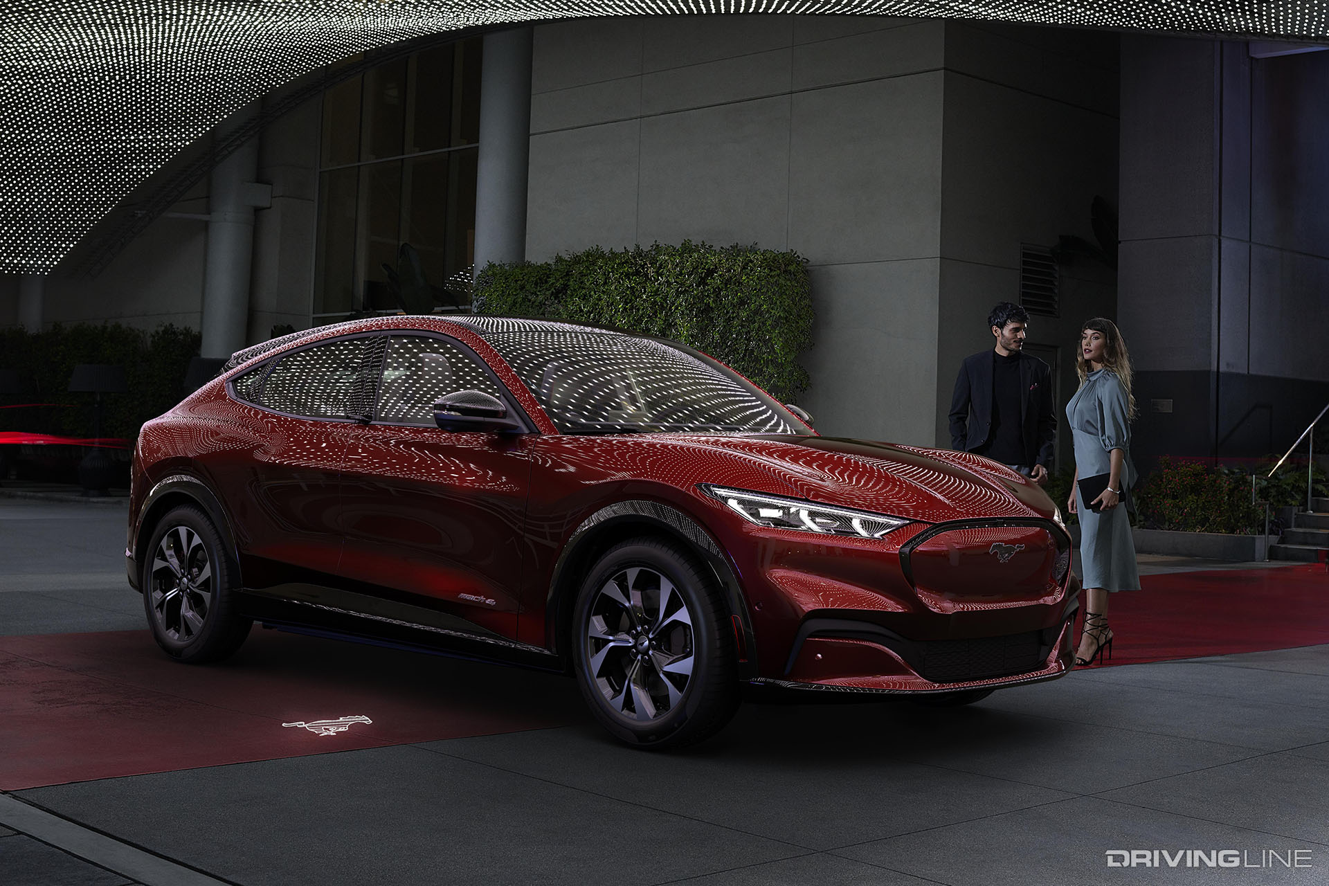 2021 Ford Mustang Mach E Red