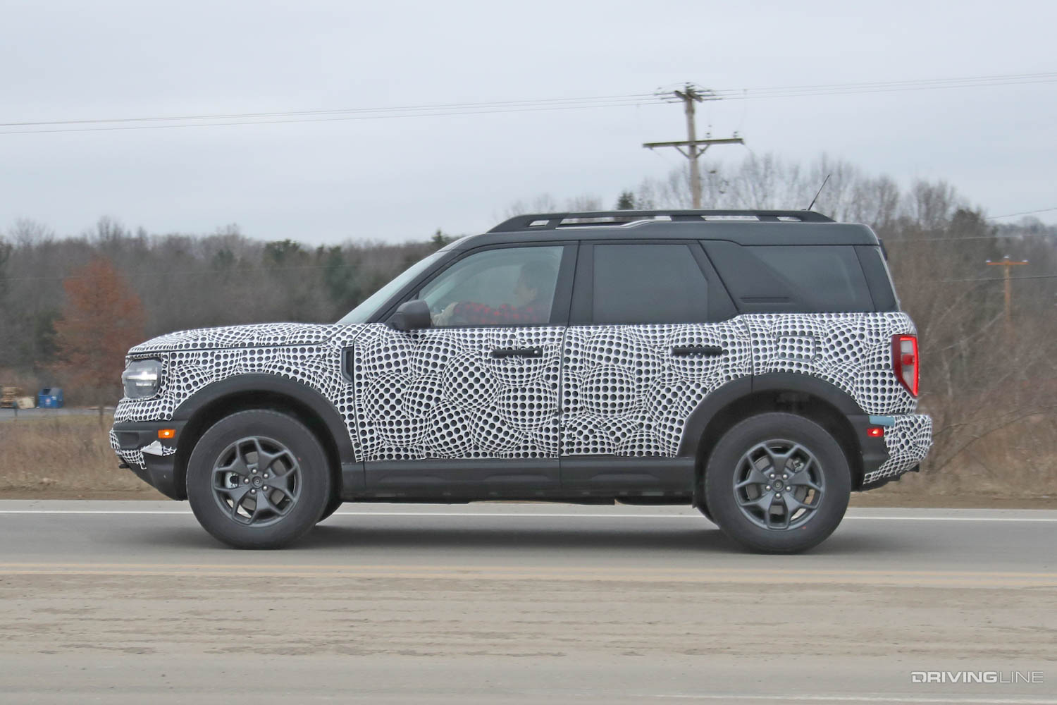 2021 Ford Bronco Sport Spy Photo side profile