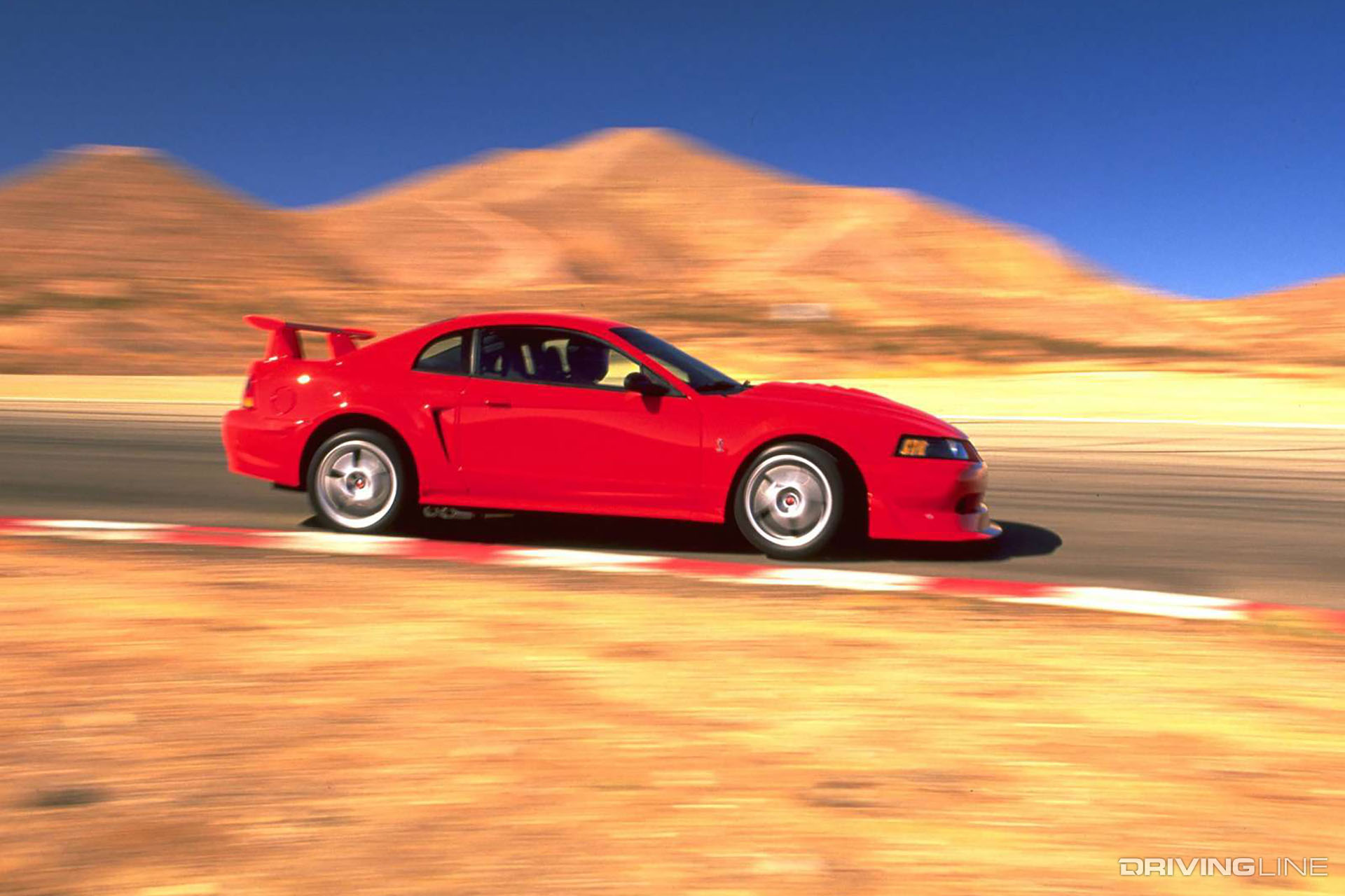 2000 Mustang Cobra R On Track