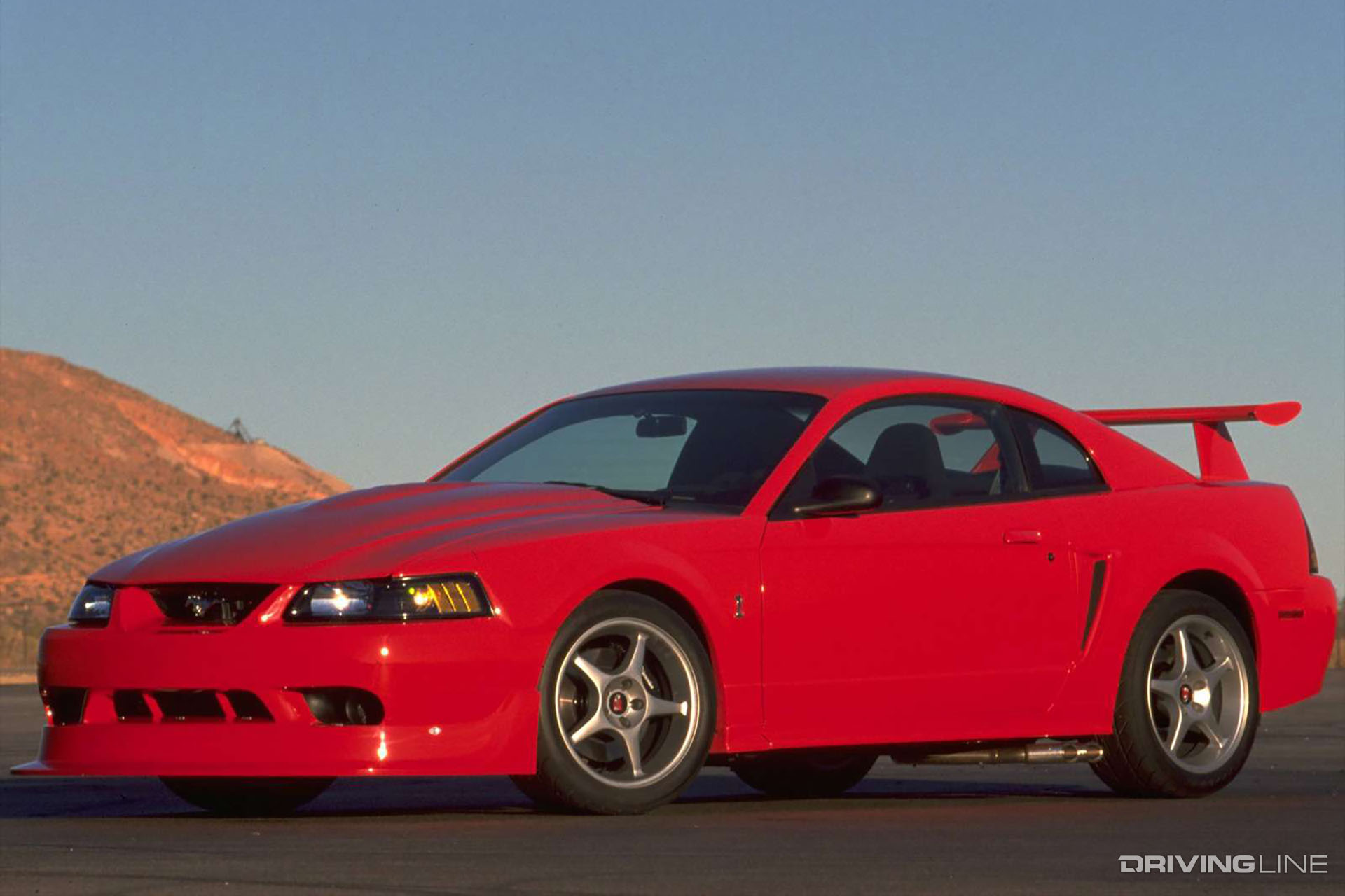2000 Mustang Cobra R Red