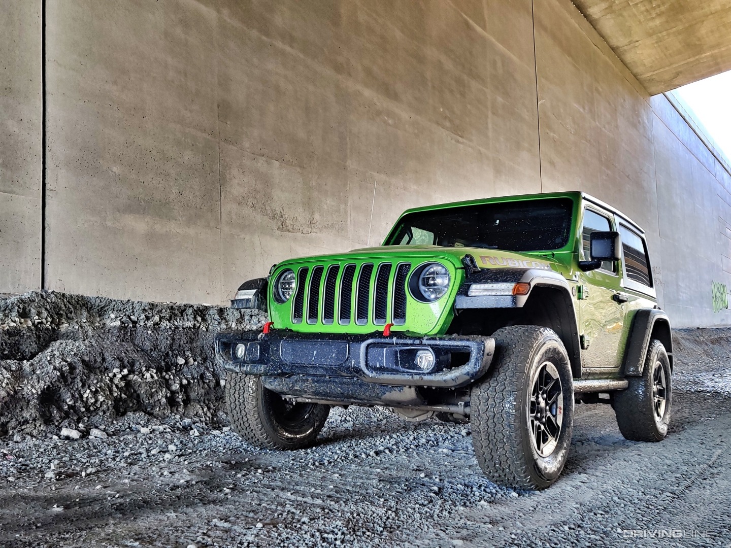 2020 Jeep Wrangler Rubicon Mojito! front view tunnel