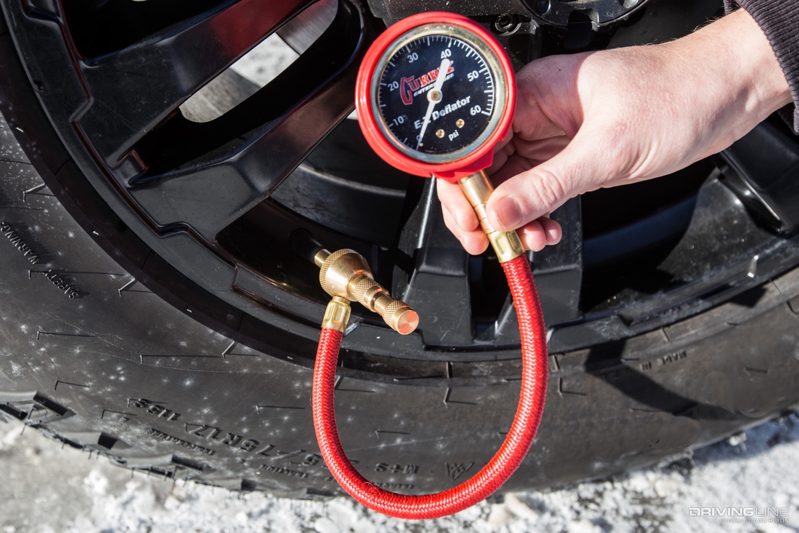 Currie tire gauge on Nitto Tire Ridge Grapplers