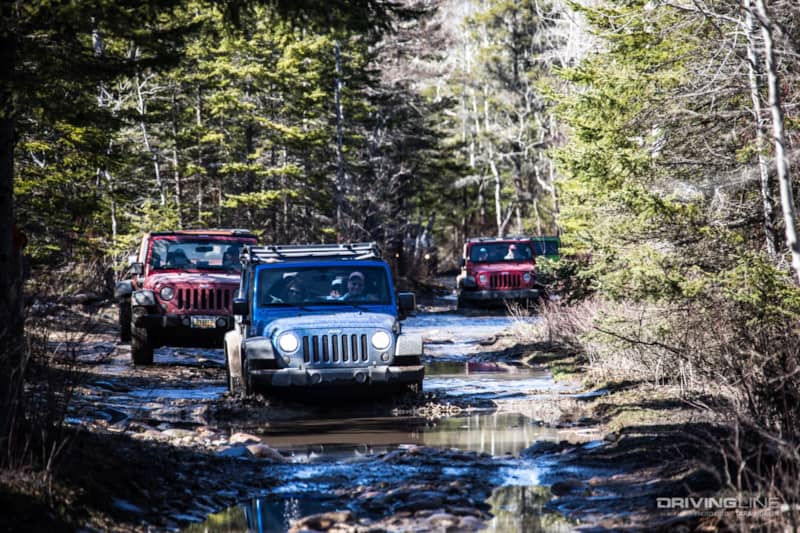 Jeeps on Drummond Island