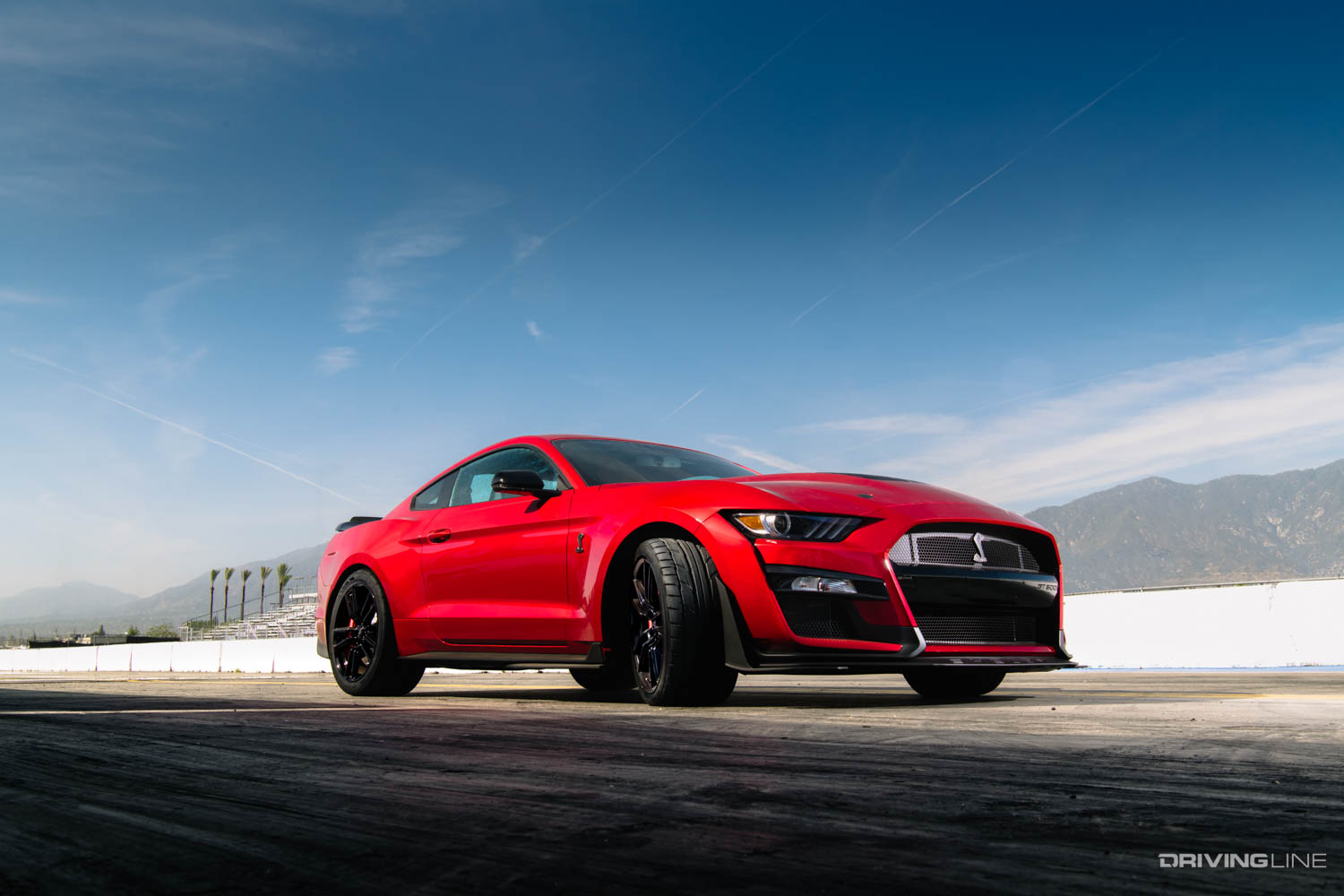 2020 Mustang GT500 on Nitto NT555 G2 tires