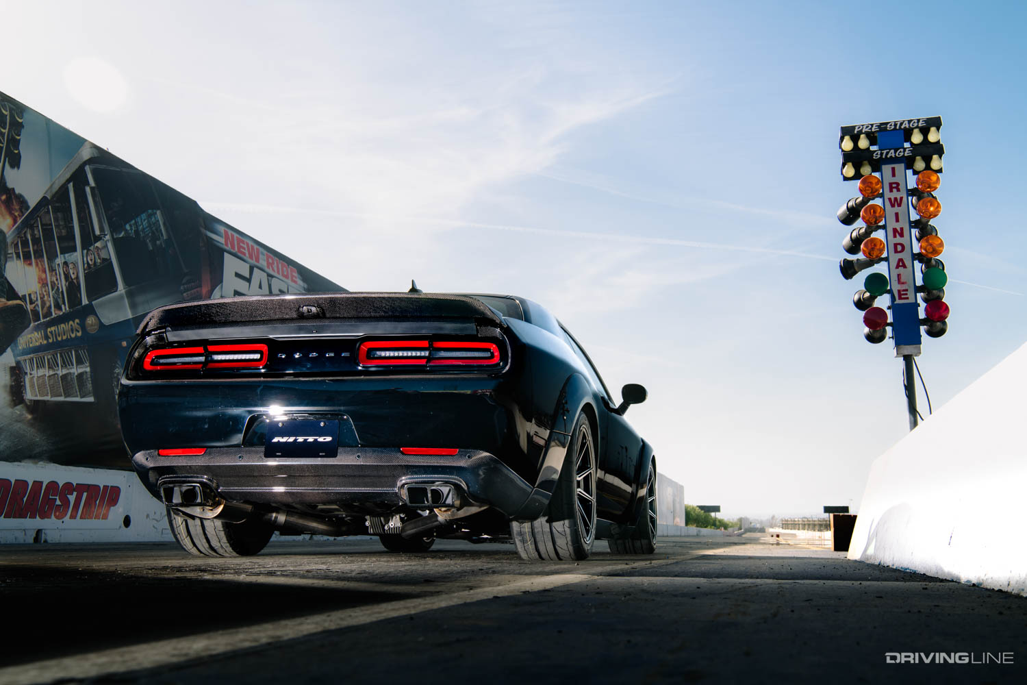 Nitto NT555RII and NT555 G2 tires on Dodge Challenger